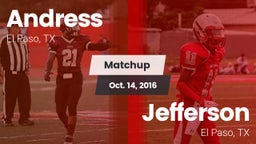 Matchup: Andress  vs. Jefferson  2016