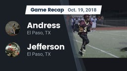 Recap: Andress  vs. Jefferson  2018