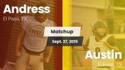 Matchup: Andress  vs. Austin  2019