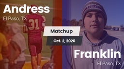 Matchup: Andress  vs. Franklin  2020