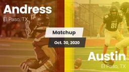 Matchup: Andress  vs. Austin  2020