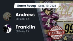 Recap: Andress  vs. Franklin  2021