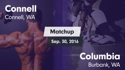 Matchup: Connell  vs. Columbia  2016