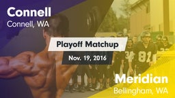 Matchup: Connell  vs. Meridian  2016