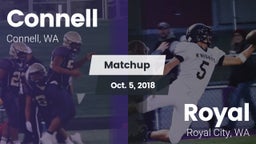 Matchup: Connell  vs. Royal  2018