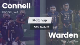 Matchup: Connell  vs. Warden  2018