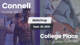 Matchup: Connell  vs. College Place   2019