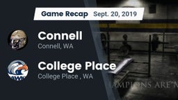 Recap: Connell  vs. College Place   2019