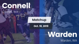 Matchup: Connell  vs. Warden  2019