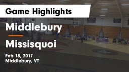 Middlebury  vs Missisquoi Game Highlights - Feb 18, 2017