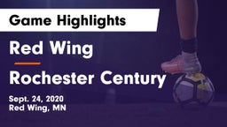Red Wing  vs Rochester Century  Game Highlights - Sept. 24, 2020