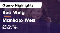 Red Wing  vs Mankato West  Game Highlights - Aug. 27, 2022
