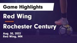 Red Wing  vs Rochester Century  Game Highlights - Aug. 30, 2022