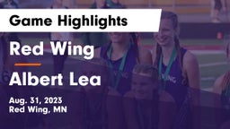 Red Wing  vs Albert Lea  Game Highlights - Aug. 31, 2023