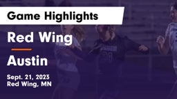 Red Wing  vs Austin  Game Highlights - Sept. 21, 2023