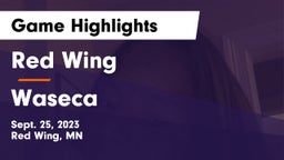 Red Wing  vs Waseca  Game Highlights - Sept. 25, 2023