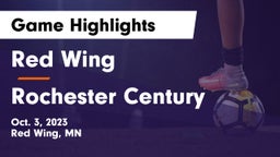 Red Wing  vs Rochester Century  Game Highlights - Oct. 3, 2023