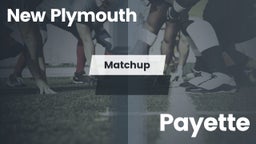 Matchup: New Plymouth High Sc vs. Payette  2016