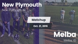 Matchup: New Plymouth High Sc vs. Melba  2016