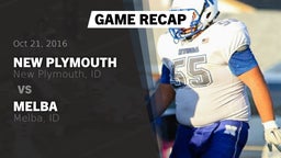 Recap: New Plymouth  vs. Melba  2016