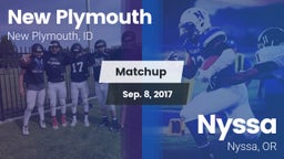 Matchup: New Plymouth High Sc vs. Nyssa  2017
