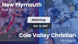 Matchup: New Plymouth High Sc vs. Cole Valley Christian  2017