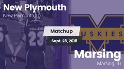 Matchup: New Plymouth High Sc vs. Marsing  2018