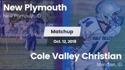 Matchup: New Plymouth High Sc vs. Cole Valley Christian  2018