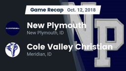 Recap: New Plymouth  vs. Cole Valley Christian  2018