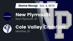 Recap: New Plymouth  vs. Cole Valley Christian  2019