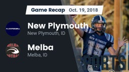 Recap: New Plymouth  vs. Melba  2018