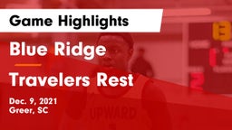 Blue Ridge  vs Travelers Rest  Game Highlights - Dec. 9, 2021