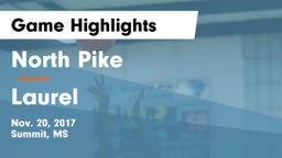 North Pike  vs Laurel Game Highlights - Nov. 20, 2017