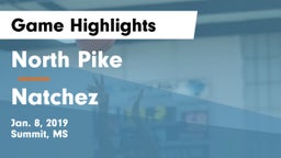 North Pike  vs Natchez  Game Highlights - Jan. 8, 2019