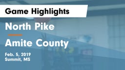 North Pike  vs Amite County  Game Highlights - Feb. 5, 2019