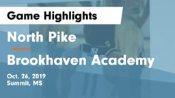 North Pike  vs Brookhaven Academy  Game Highlights - Oct. 26, 2019