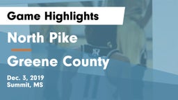 North Pike  vs Greene County  Game Highlights - Dec. 3, 2019
