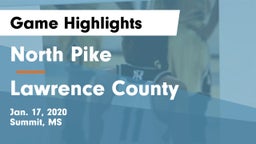 North Pike  vs Lawrence County  Game Highlights - Jan. 17, 2020