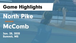 North Pike  vs McComb  Game Highlights - Jan. 28, 2020
