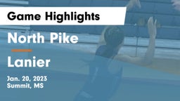 North Pike  vs Lanier  Game Highlights - Jan. 20, 2023