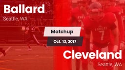 Matchup: Ballard  vs. Cleveland  2017
