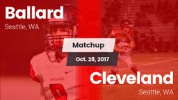 Matchup: Ballard  vs. Cleveland  2017