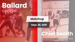 Matchup: Ballard  vs. Chief Sealth  2018