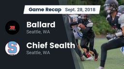 Recap: Ballard  vs. Chief Sealth  2018