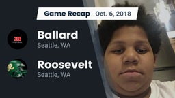 Recap: Ballard  vs. Roosevelt  2018
