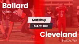 Matchup: Ballard  vs. Cleveland  2018