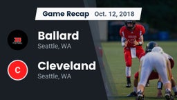 Recap: Ballard  vs. Cleveland  2018