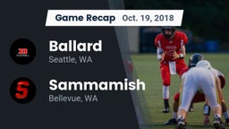 Recap: Ballard  vs. Sammamish  2018