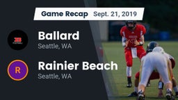 Recap: Ballard  vs. Rainier Beach  2019