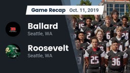 Recap: Ballard  vs. Roosevelt  2019